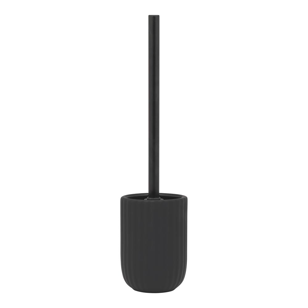 Porto Soho Toilet Brush Holder Black - House