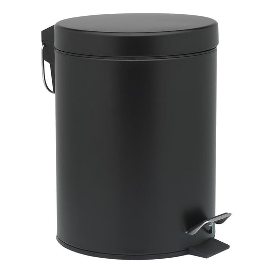 Porto Utility Soft Closing Pedal Bin 5L Black - House