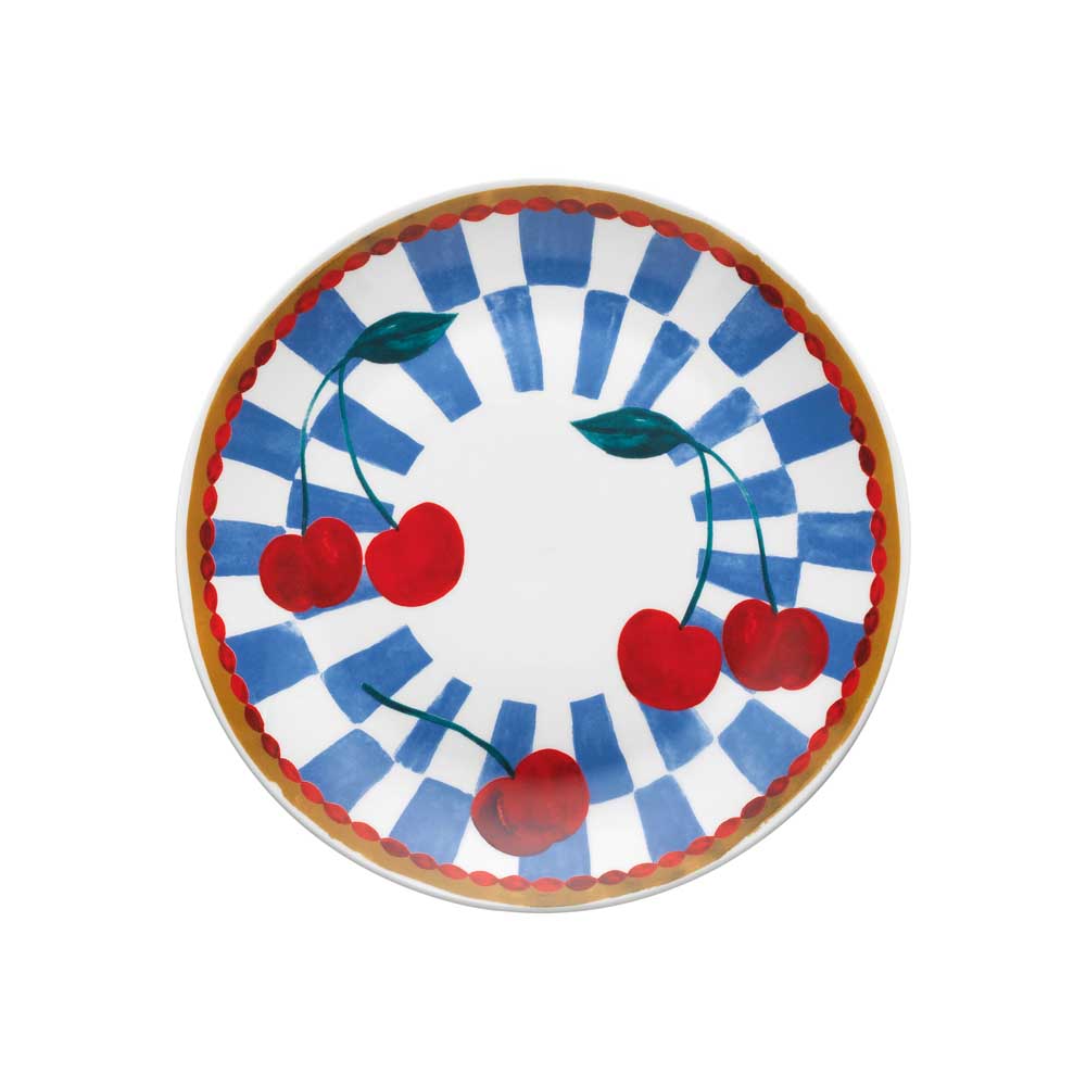 Porto Valentina Side Plate 20cm Cherry at House