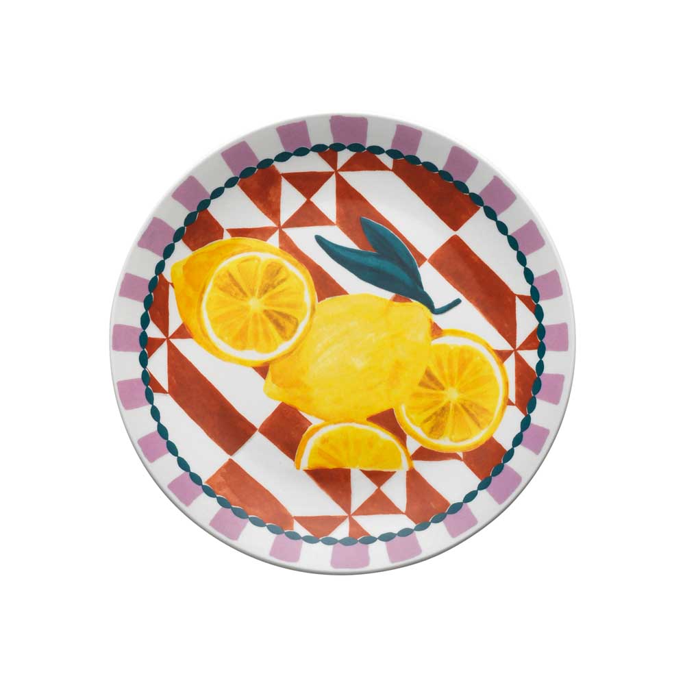 Porto Valentina Side Plate 20cm Lemons at House