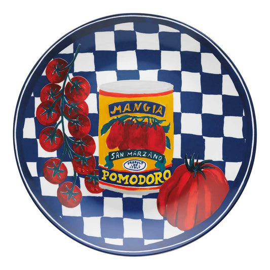 Porto Valentina Round Platter 30cm Tomato medley at House