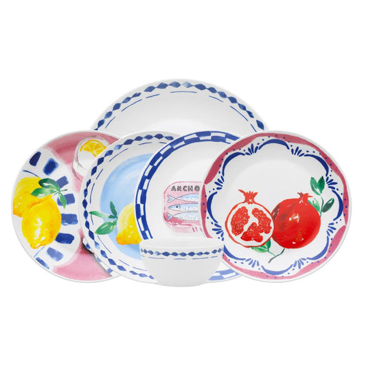 Porto Positano 12 Piece Dinner Set