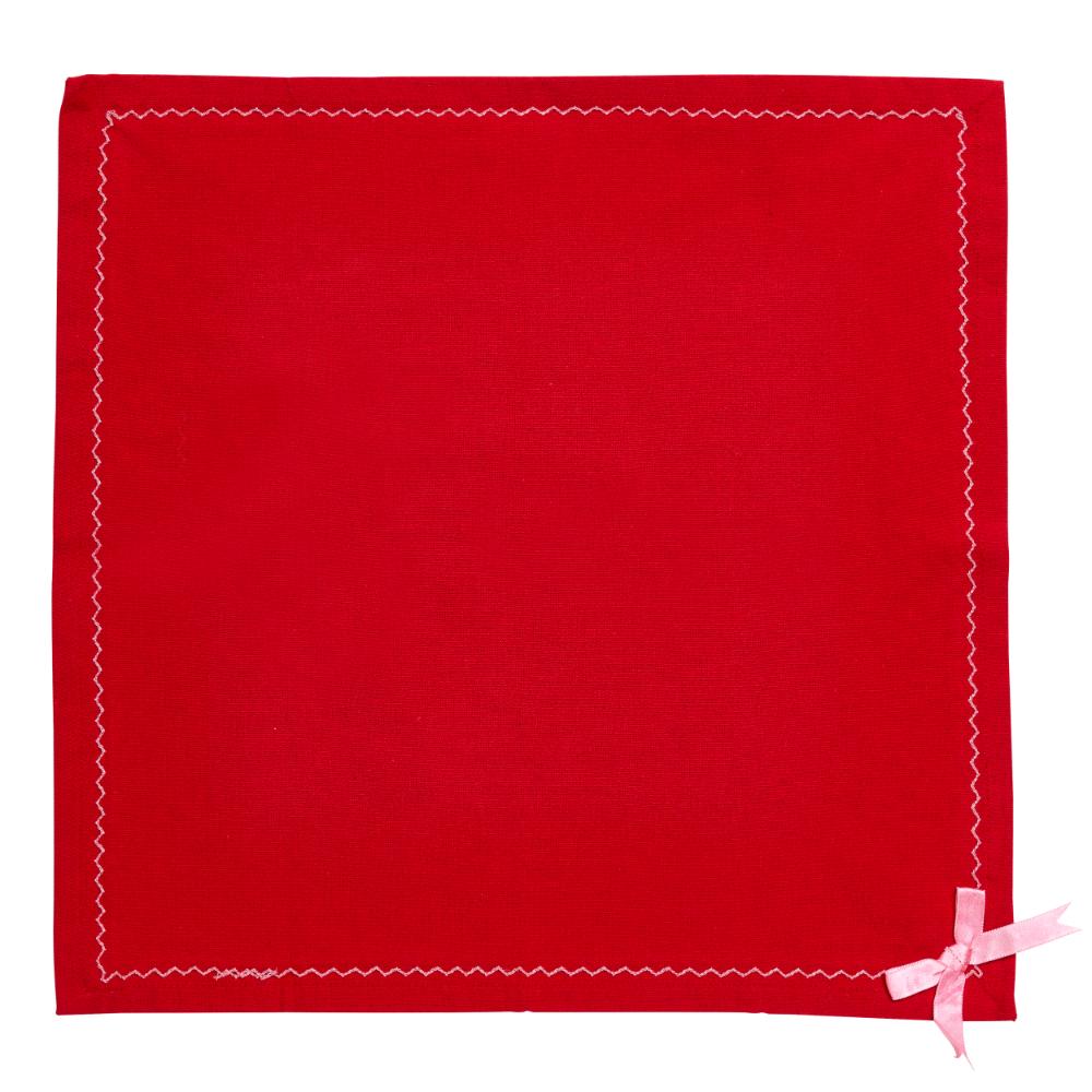 Porto Night Before Set of 4 Napkins Red