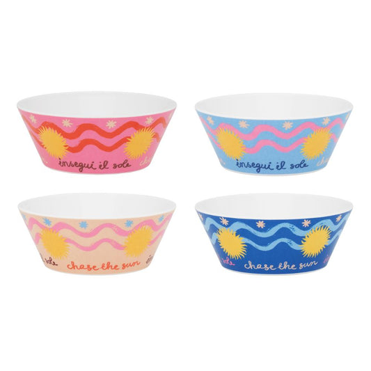 Porto Sole Set of 4 Bowls 14cm