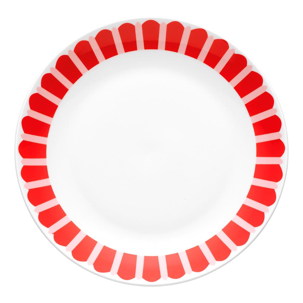 Porto Night Before Dinner Plate 27cm Red