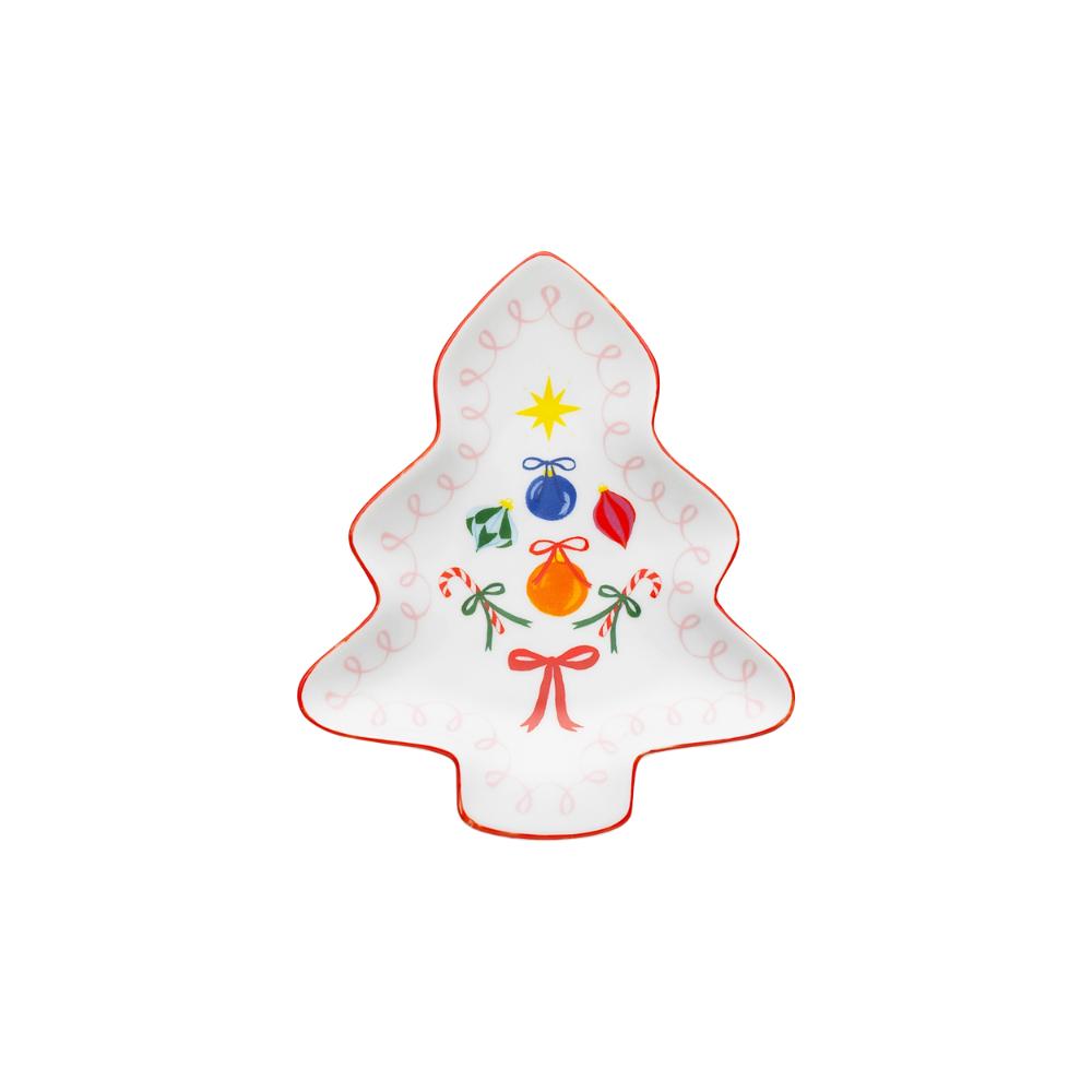 Porto Night Before Christmas Tree Plate 15cm