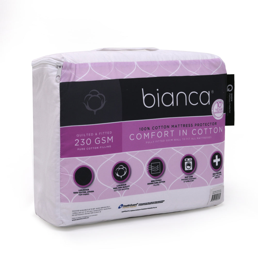 Bianca Comfort In Cotton Mattress Protector