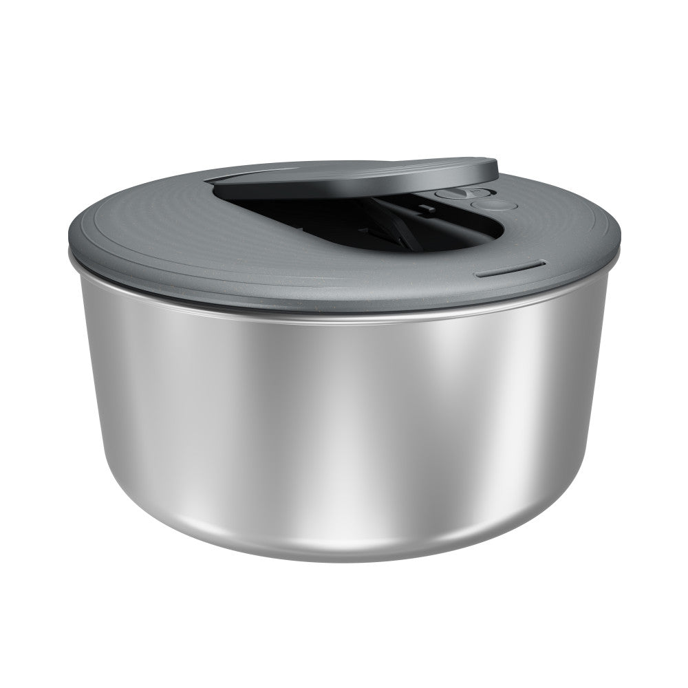 Zyliss Swift Dry Stainless Steel Salad Spinner Large