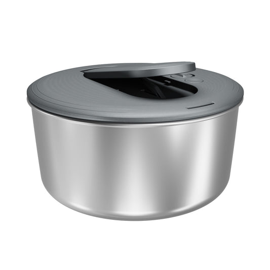Zyliss Swift Dry Stainless Steel Salad Spinner Large