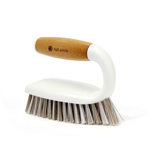 Full Circle All-Purpose Scrub Brush White