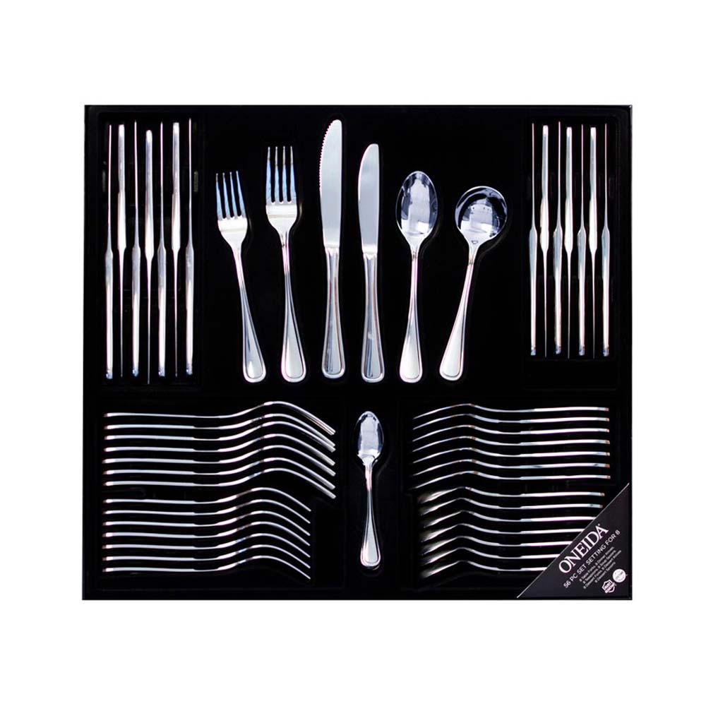 Oneida New Rim 56 Piece Cutlery Set