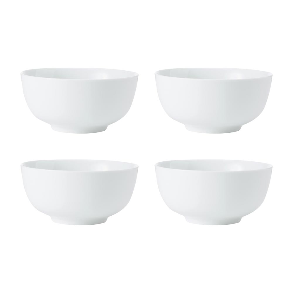 Mikasa Chalk 12 Piece Porcelain Dinner Set White