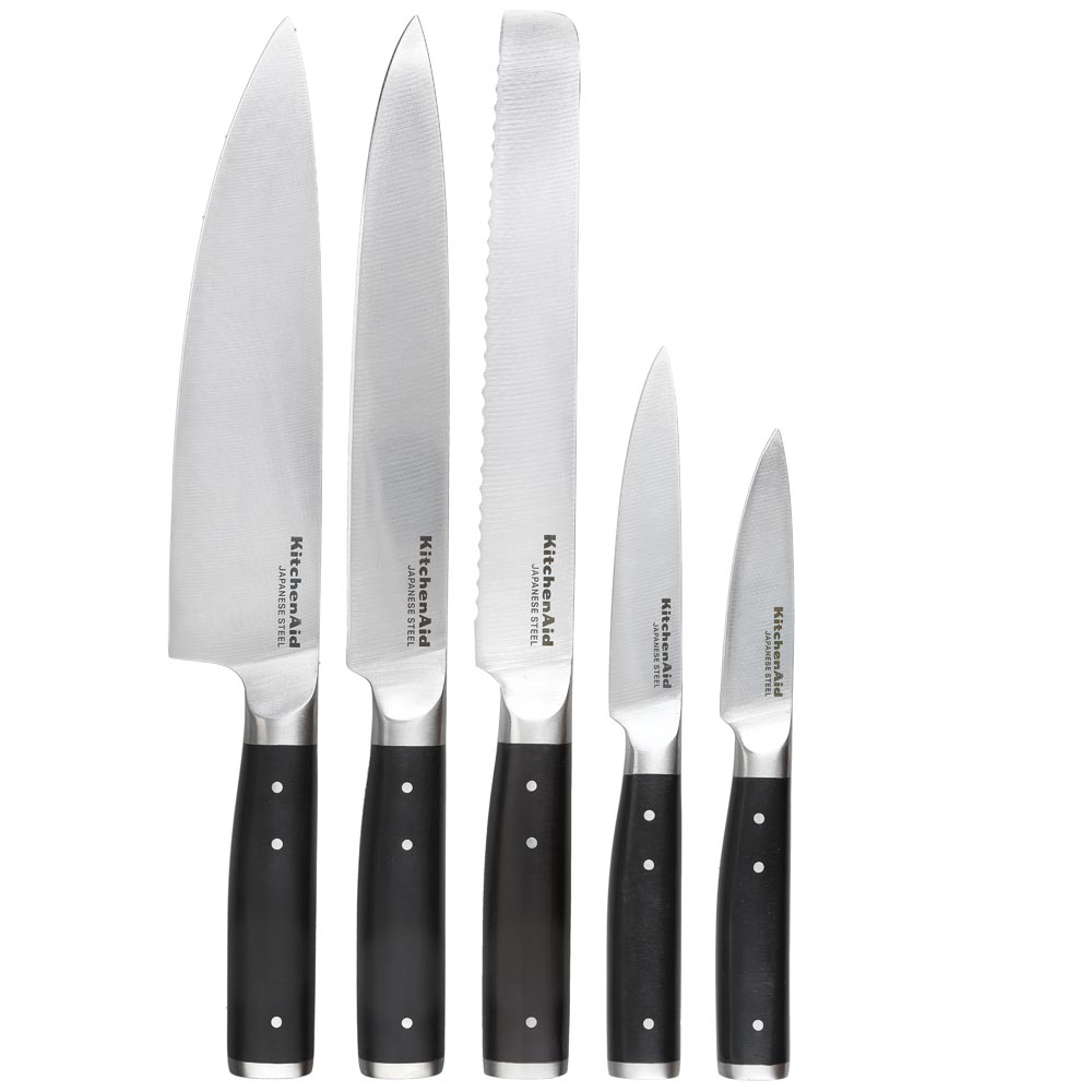 KitchenAid 6 Piece Knife Set With Sharpener
