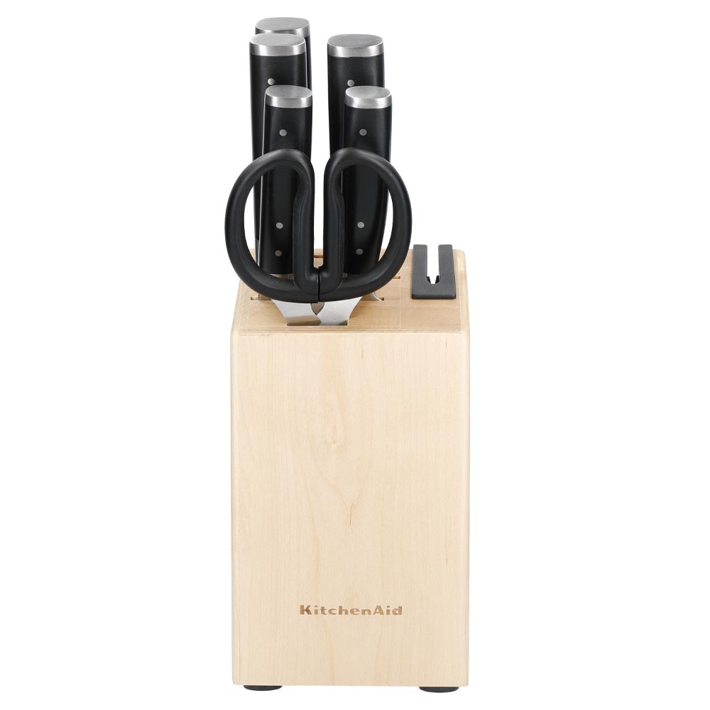 KitchenAid 6 Piece Knife Set With Sharpener