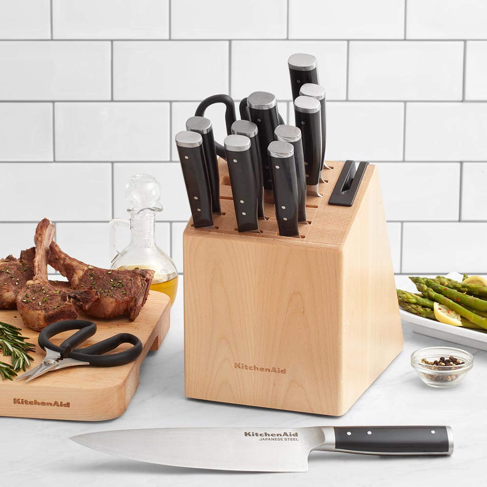 KitchenAid 11 Piece Knife Set With Sharpener