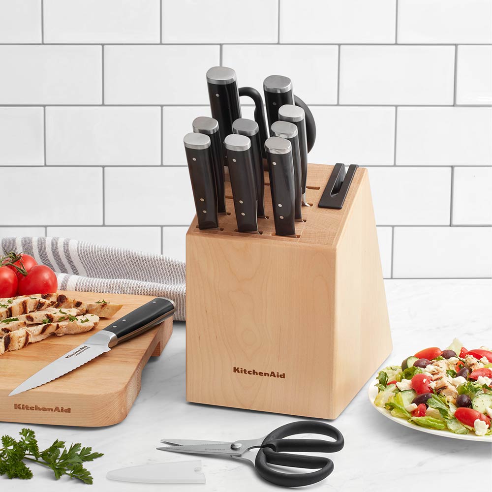 KitchenAid 11 Piece Knife Set With Sharpener