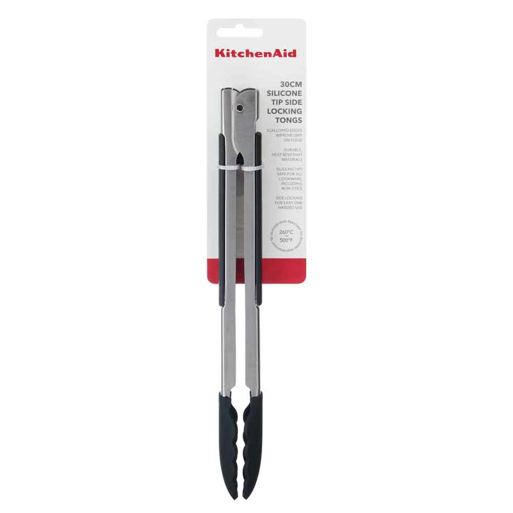 KitchenAid Side Locking Tong with Silicone Head