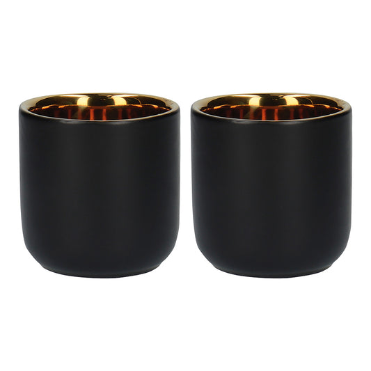 La Cafetiere Set of 2 Double Walled Ceramic Cups