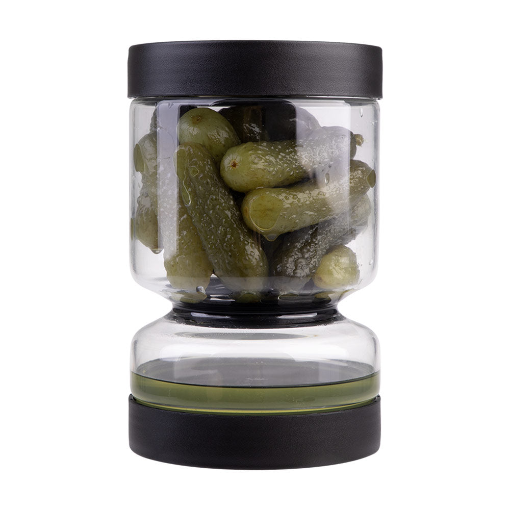 Appetito Borosilicate Glass Pickle Jar 1.1L