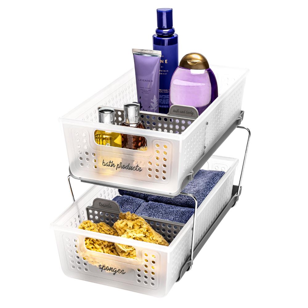 madesmart Two Level Storage with Dividers