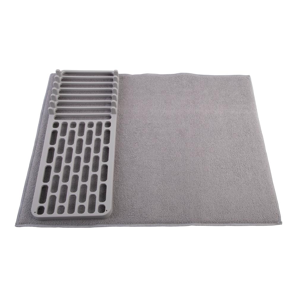 Dline Drying Mat with Removable Rack