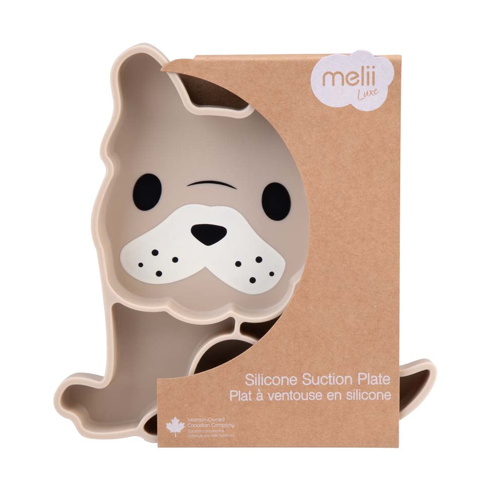 Melii Luxe Divided Silicone Suction Plate