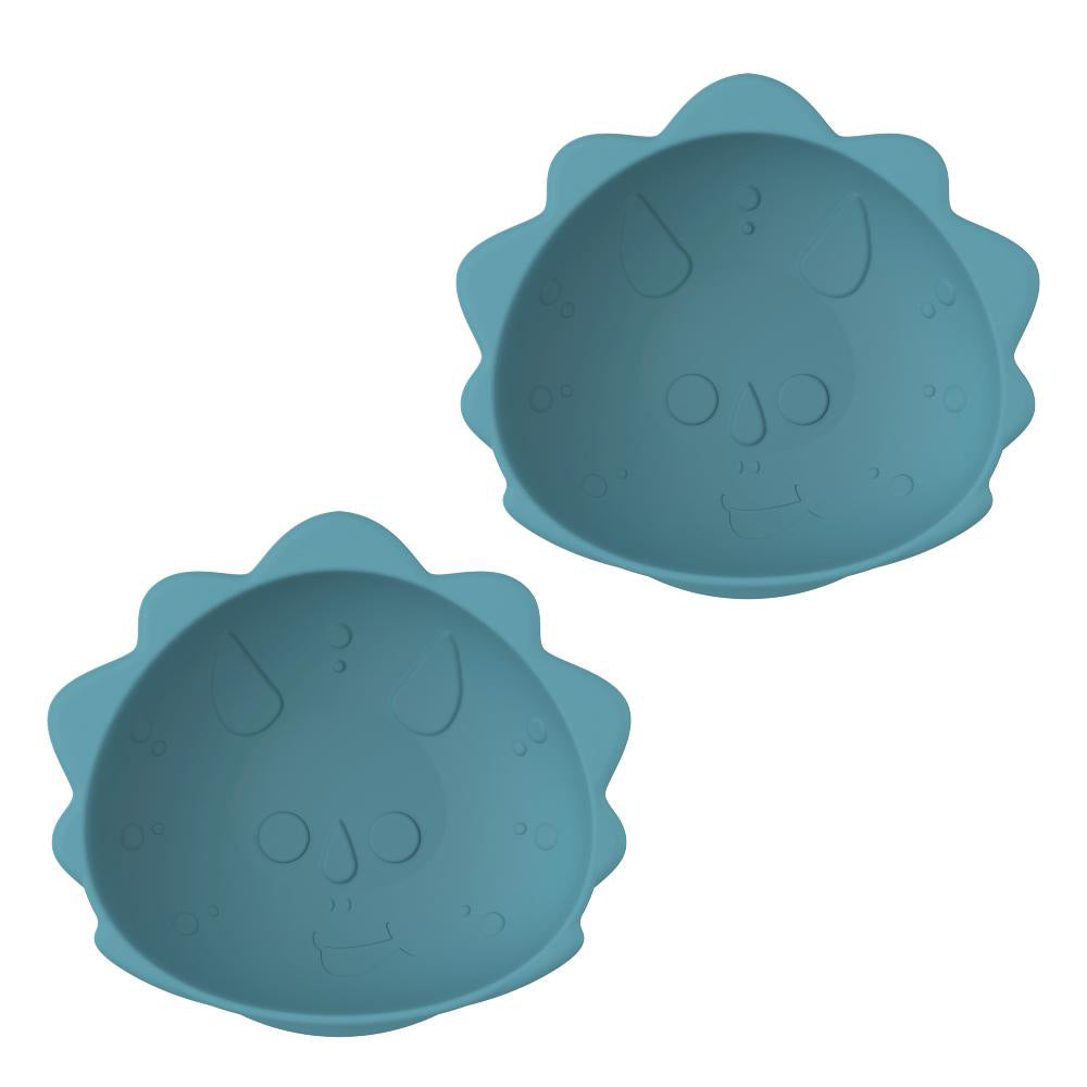 Melii Luxe  Set of 2 Silicone Suction Bowls