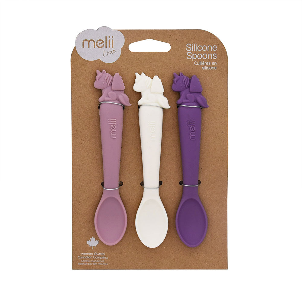 Melii Luxe Set of 3 Silicone Spoons