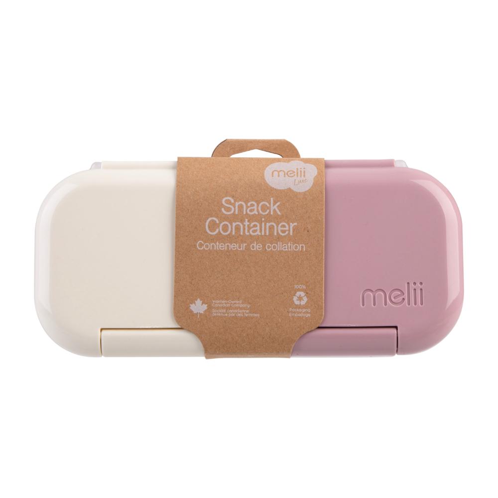 Melii Luxe 2 Compartment Snack Container