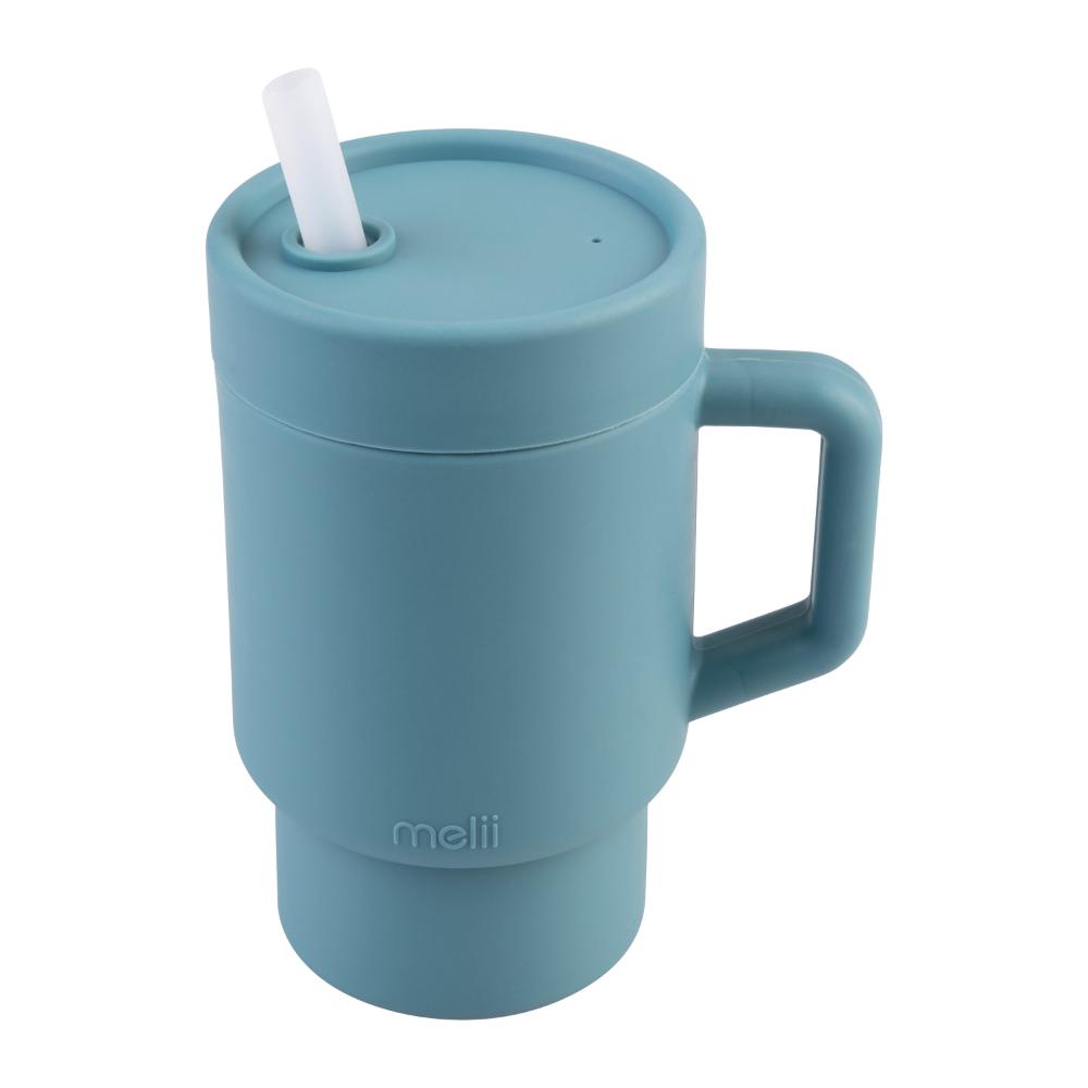 Melii Luxe Silicone Tumbler with Straw 265ml