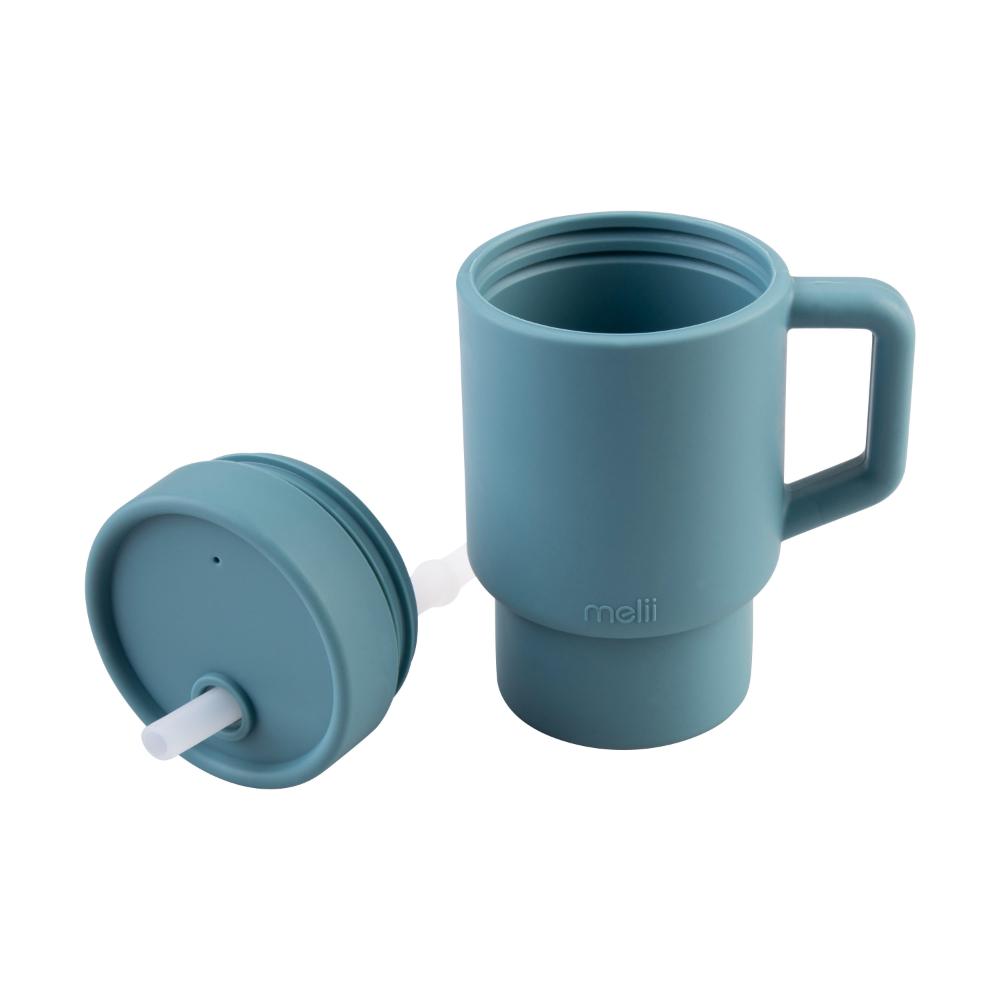 Melii Luxe Silicone Tumbler with Straw 265ml