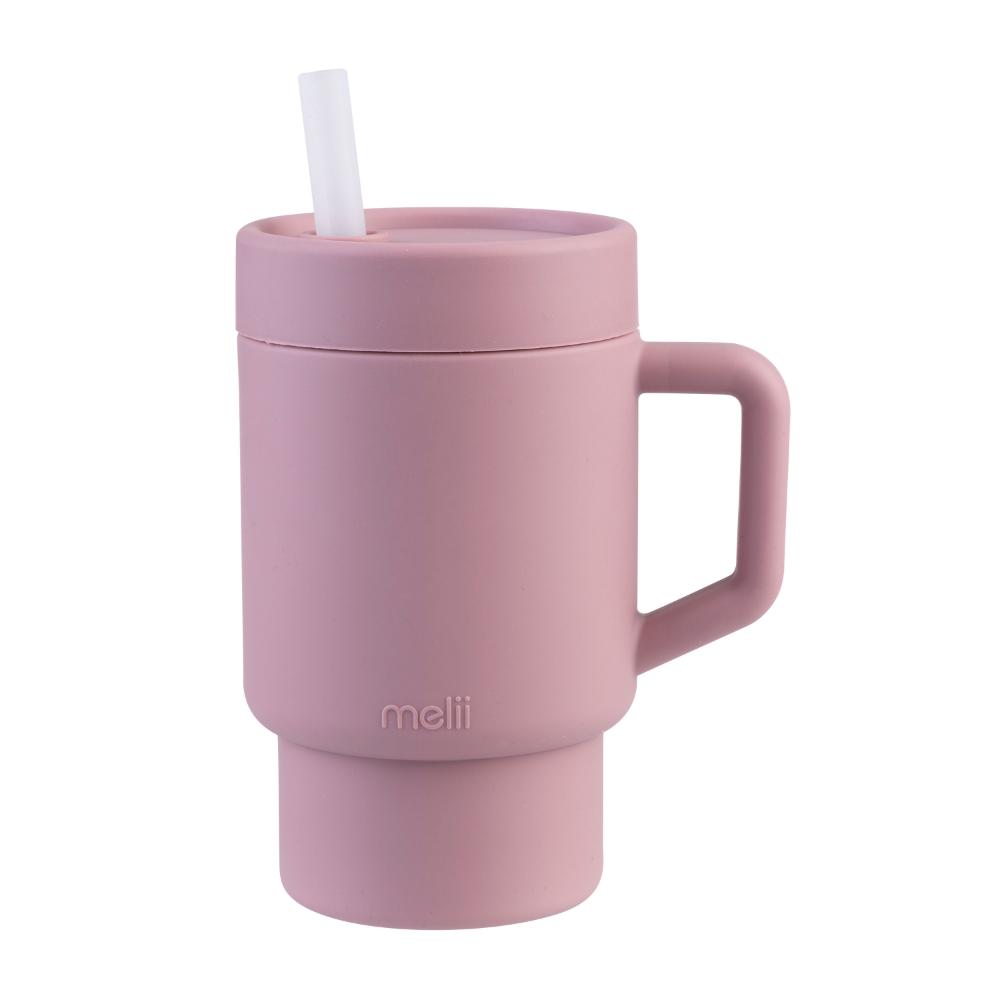 Melii Luxe Silicone Tumbler with Straw 265ml