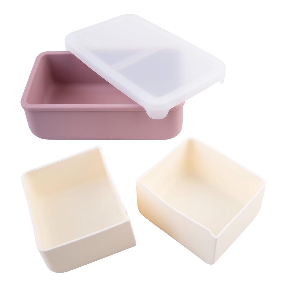 Melii Luxe Silicone Bento with Silicone Dividers 700ml