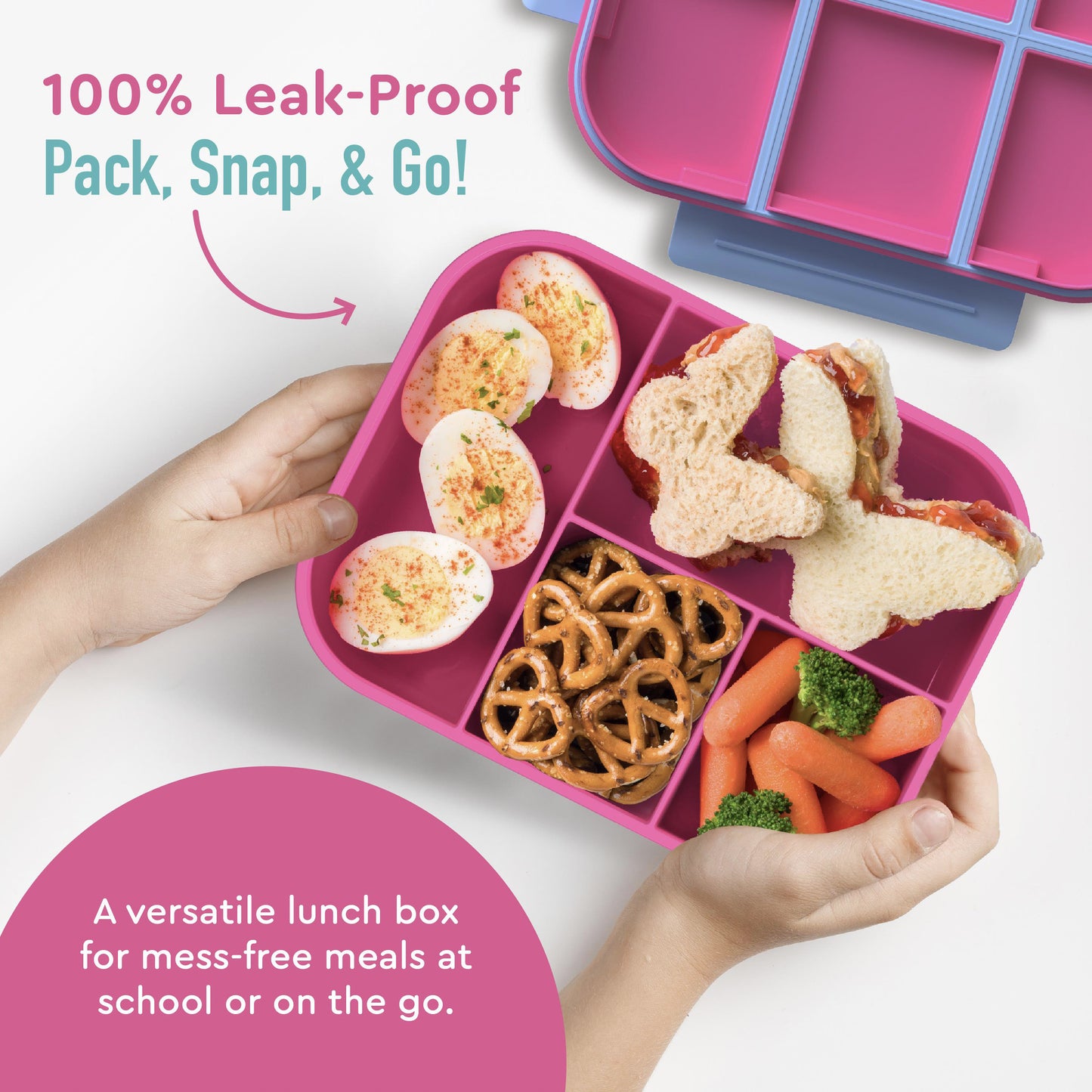 Bentgo Kids Snap & Go Lunch Box