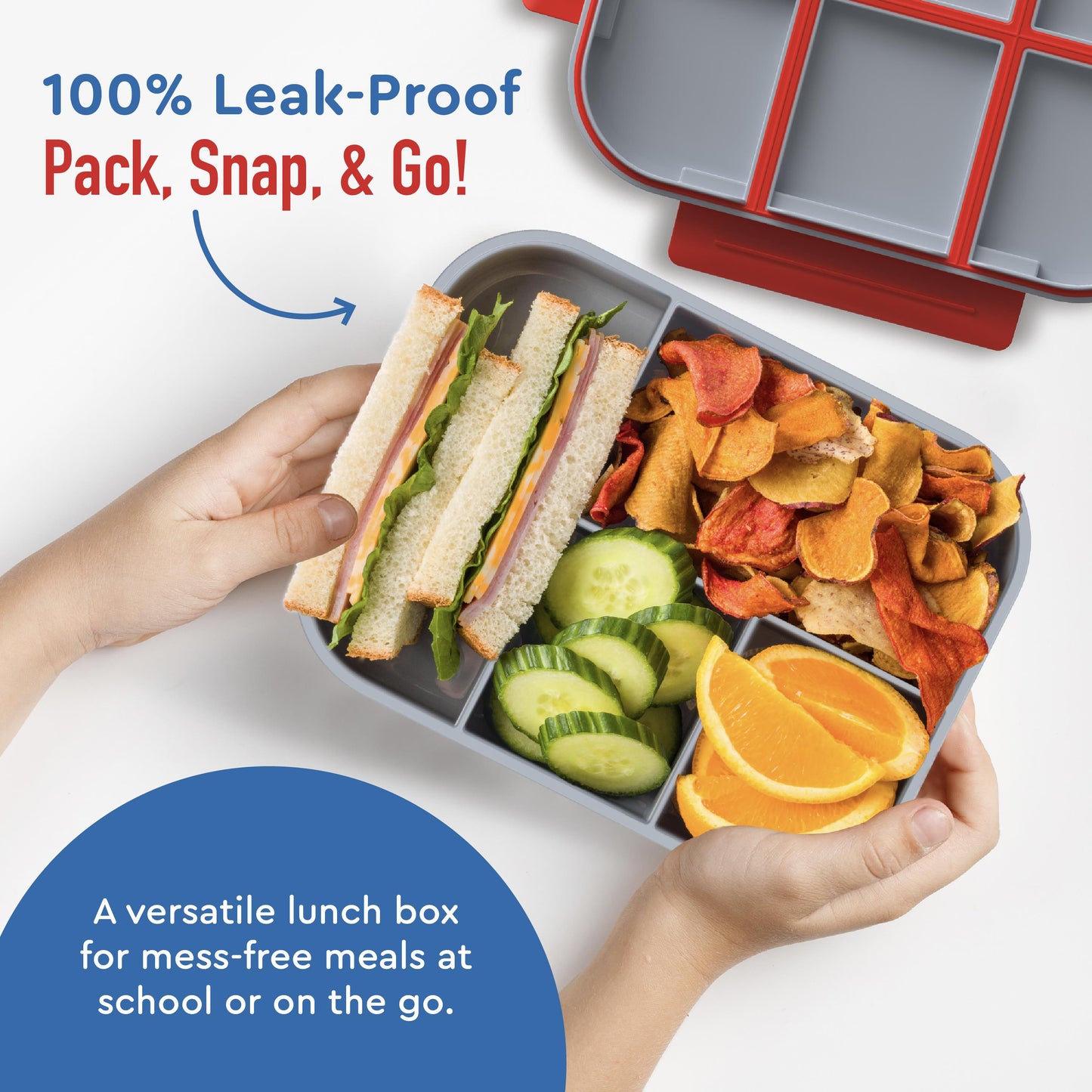 Bentgo Kids Snap & Go Lunch Box