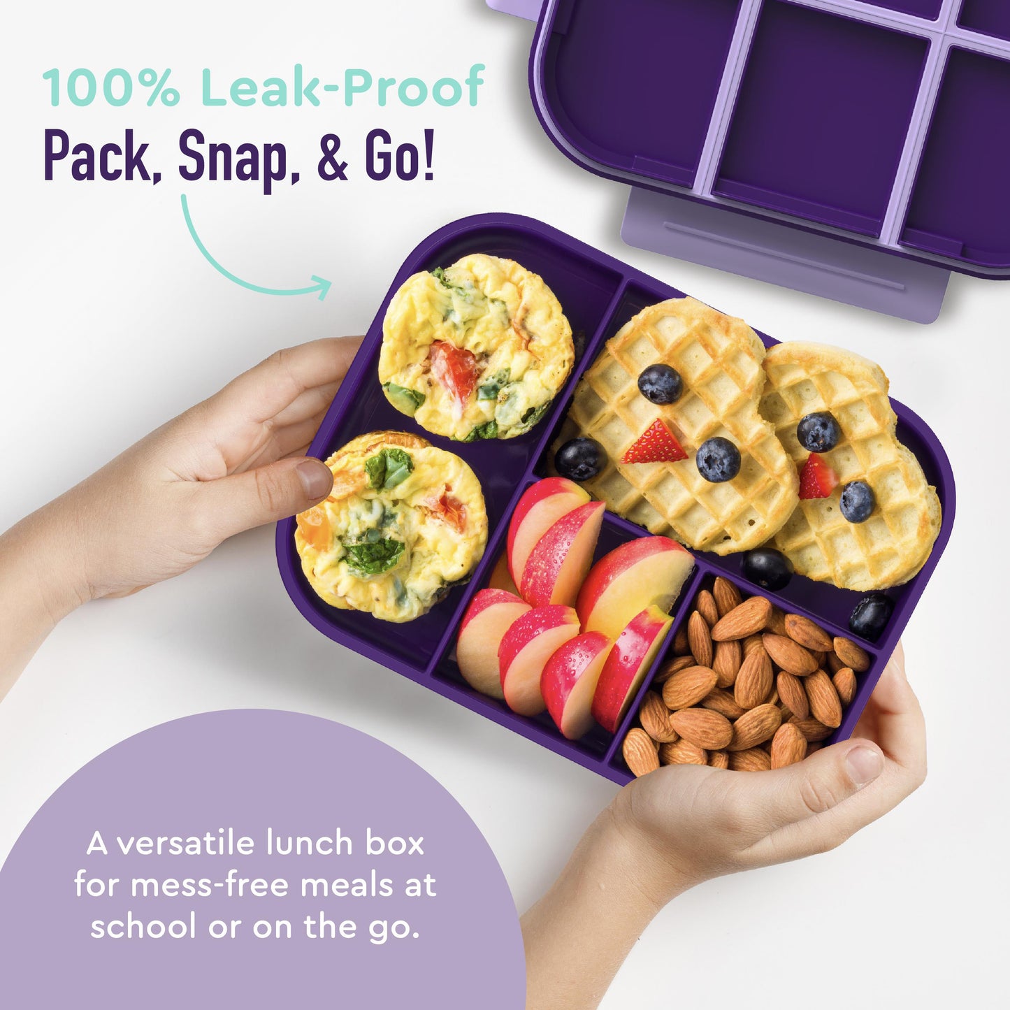 Bentgo Kids Snap & Go Lunch Box