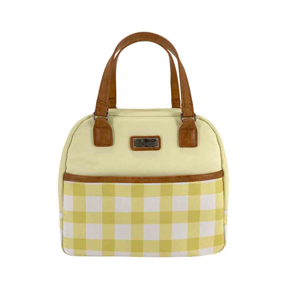 Sachi Insulated Cali Lunch Bag Gingham