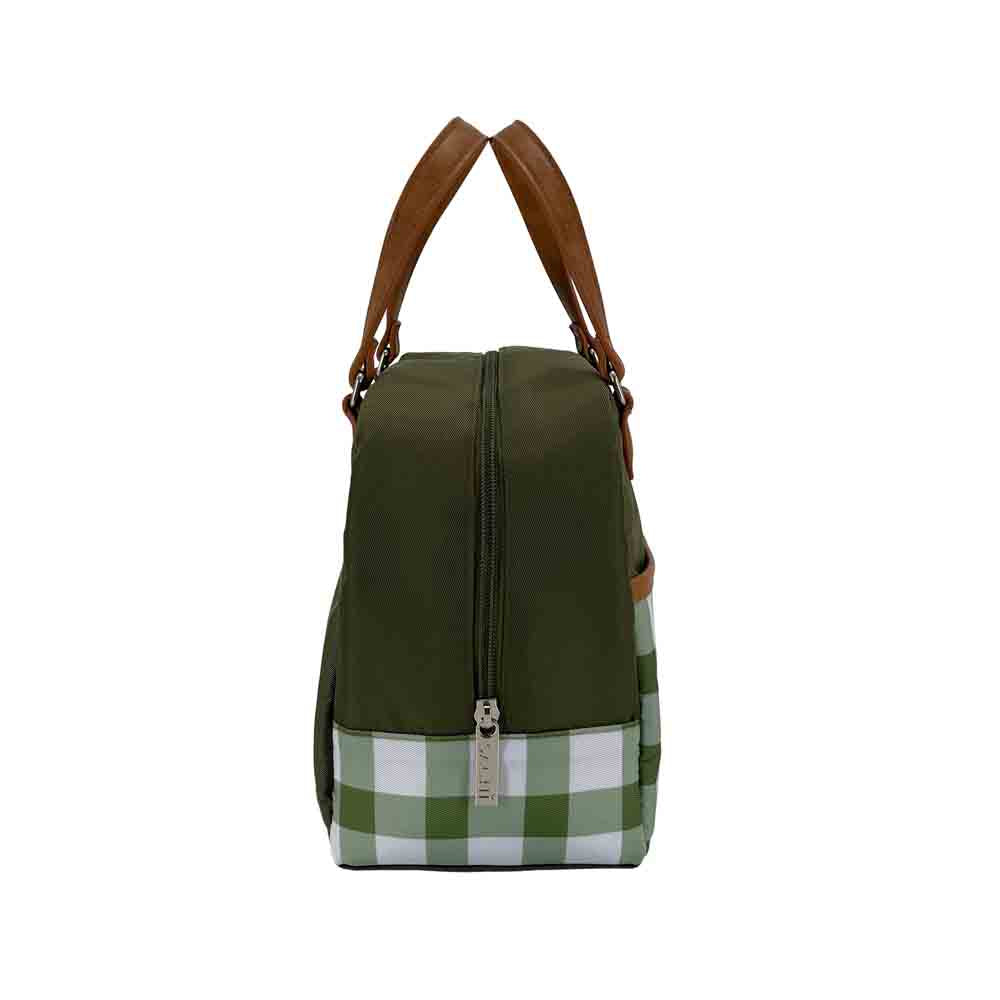 Sachi Insulated Cali Lunch Bag Gingham