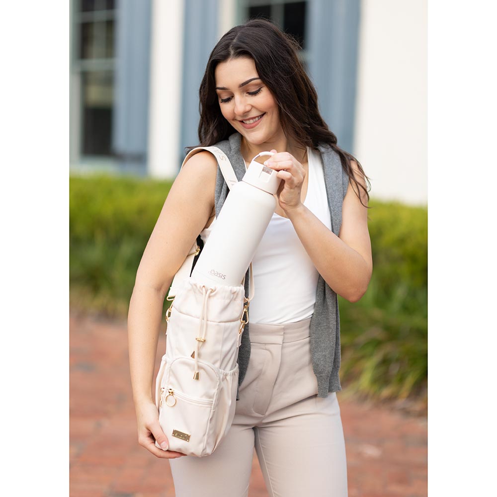 Sachi Crossbody Insulated Bottle Bag