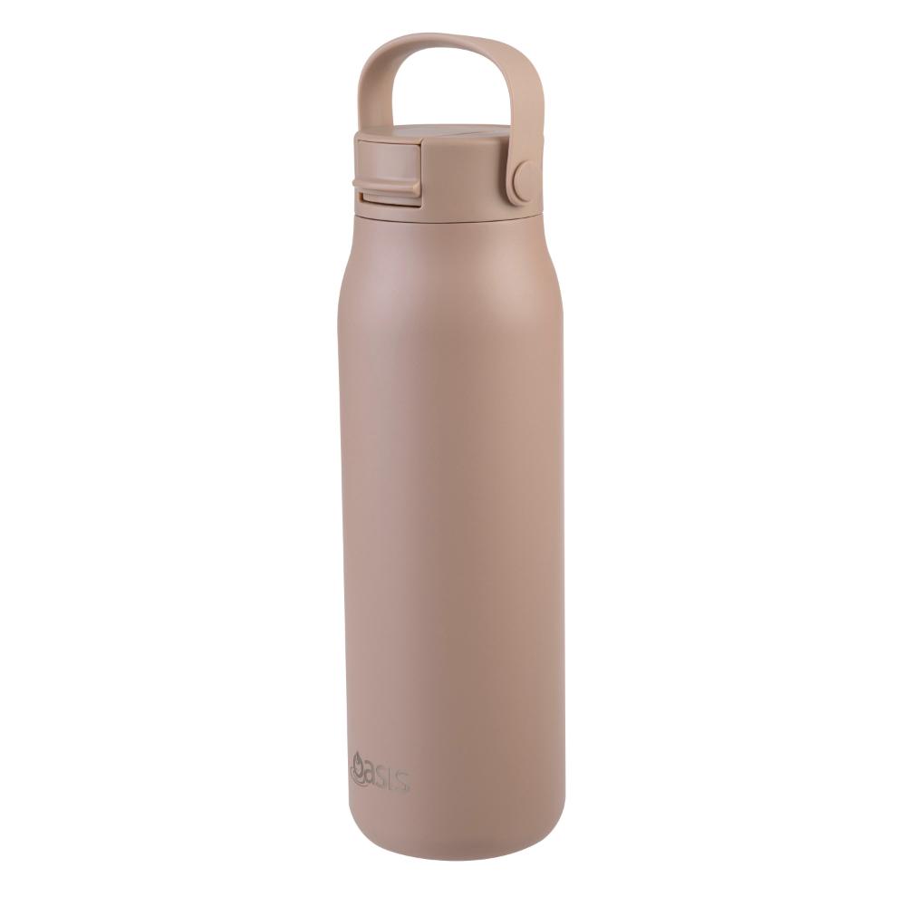 Oasis Ceramic Lined Stainless Steel Double Wall Insulated Sorrento Sipper Bottle 900ml