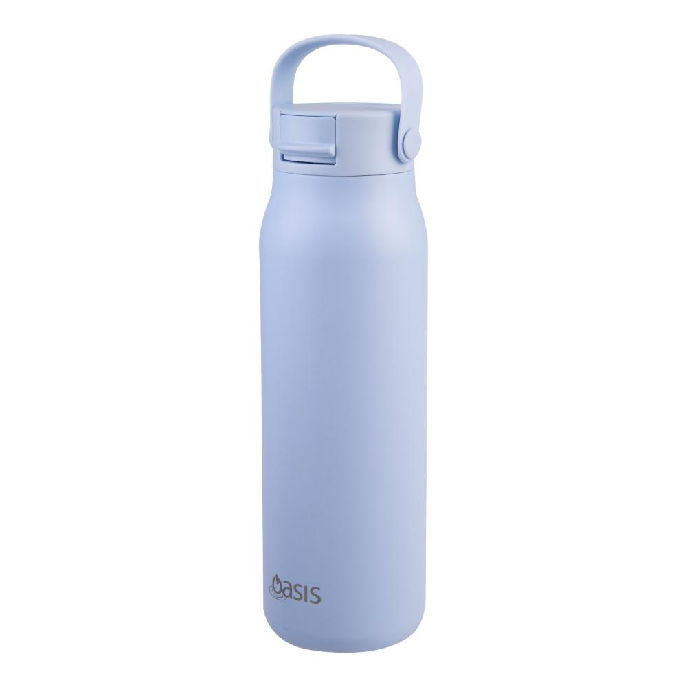 Oasis Ceramic Lined Stainless Steel Double Wall Insulated Sorrento Sipper Bottle 900ml