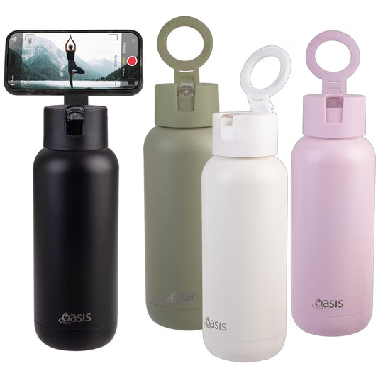 Oasis Mag-Grip Ceramic Triple Wall Insulated Moda Drink Bottle 1L