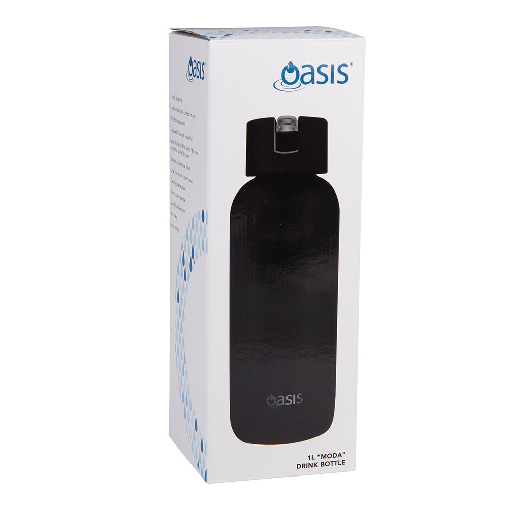 Oasis Moda Triple Wall Insulated Drink Bottle 1L