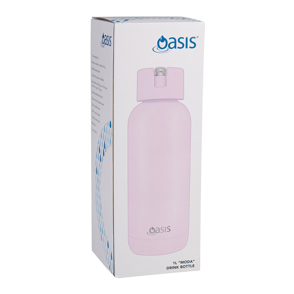 Oasis Moda Triple Wall Insulated Drink Bottle 1L