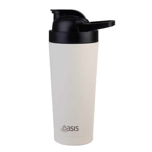 Oasis Stainless Steel Double Wall Insulated Protein Shaker 700ml