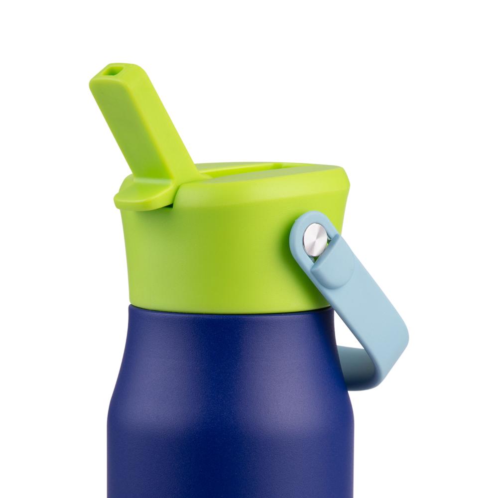 Oasis Stainless Steel Double Wall Insulated Junior Drink Bottle with Sipper 400ml