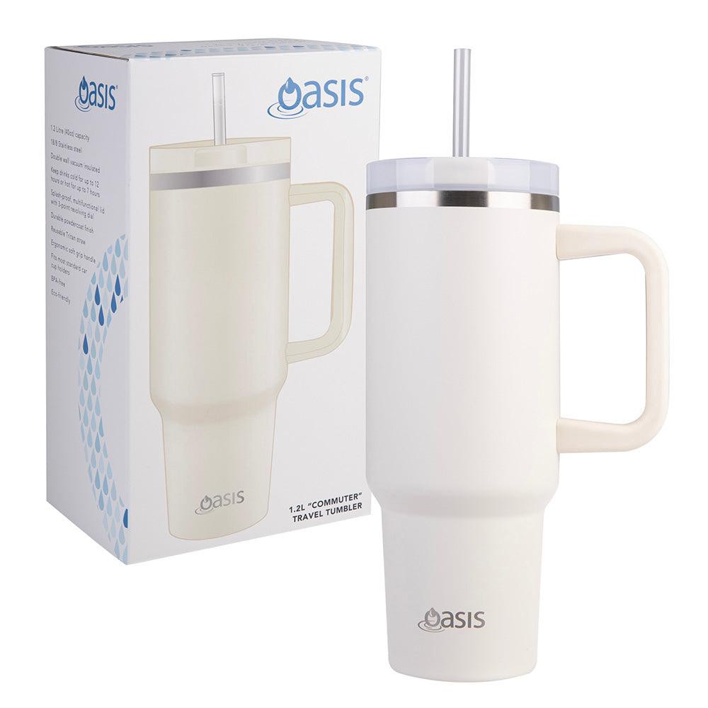 Oasis Commuter Double Wall Insulated Travel Tumbler 1.2L