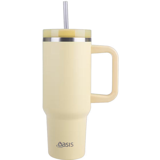 Oasis Stainless Steel Double Wall Insulated Commuter Travel Tumbler 1.2L