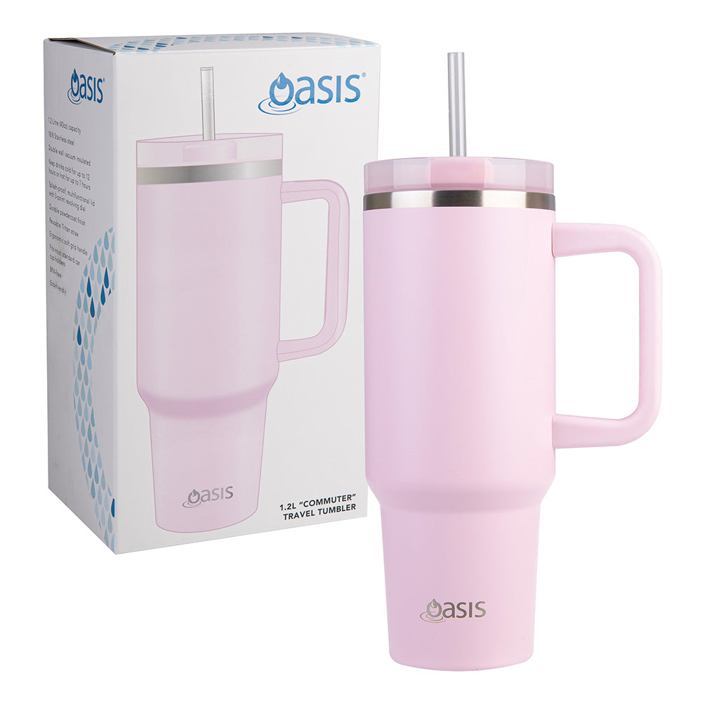 Oasis Commuter Double Wall Insulated Travel Tumbler 1.2L