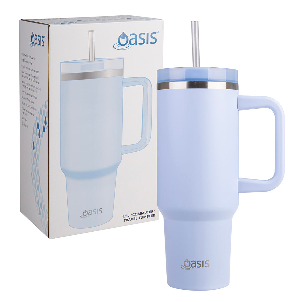 Oasis Commuter Double Wall Insulated Travel Tumbler 1.2L